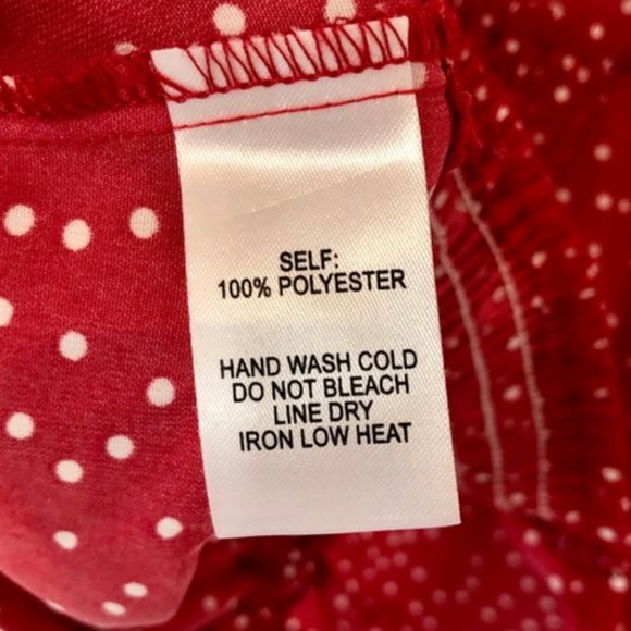 Red Polka Dot Crop Top - Picture 7 of 7